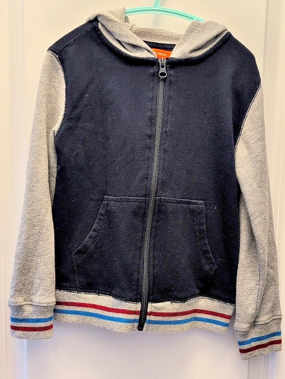 Joe Fresh Kids Color Block Hoodie Size 5